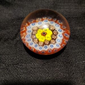 Colorful Glass Paperweight